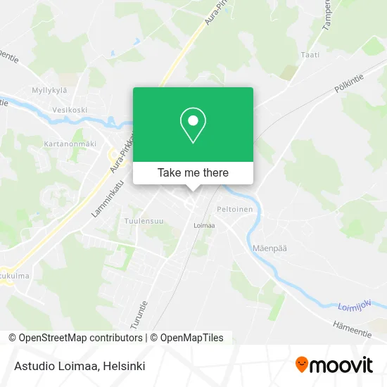 Astudio Loimaa map