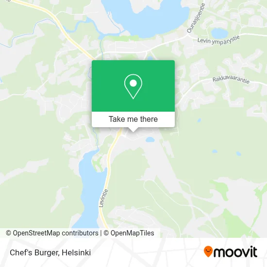 Chef's Burger map