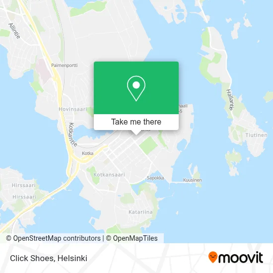 Click Shoes map
