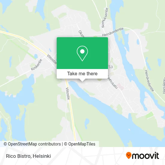 Rico Bistro map