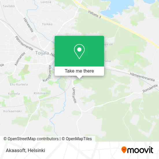 Akaasoft map