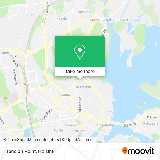 Tension Point map