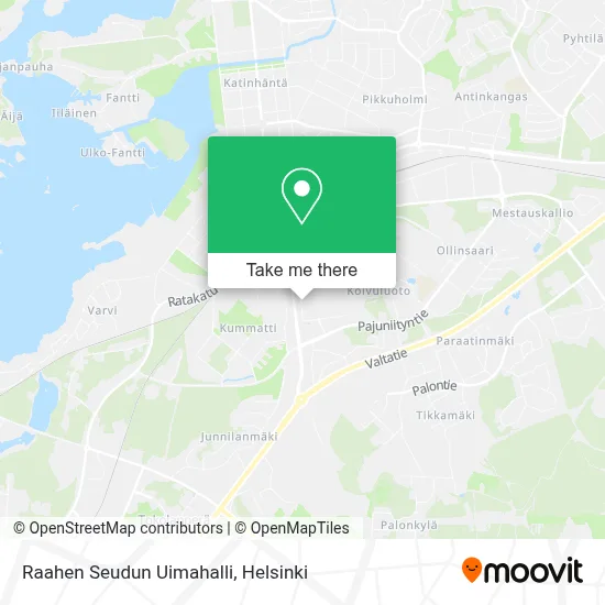 Raahen Seudun Uimahalli map