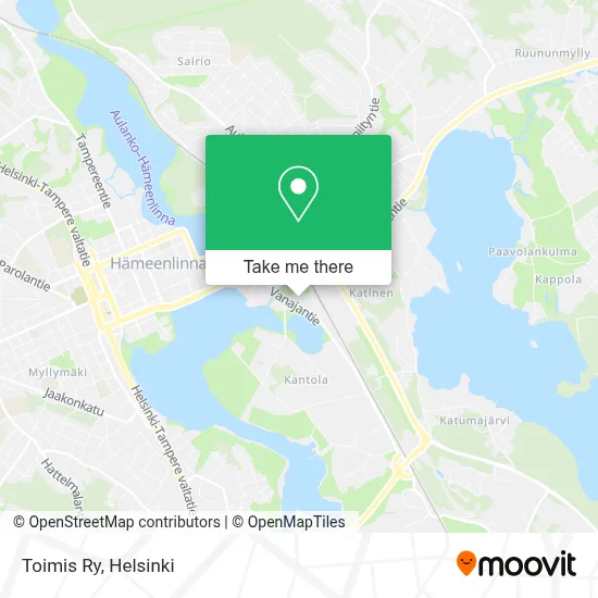 Toimis Ry map