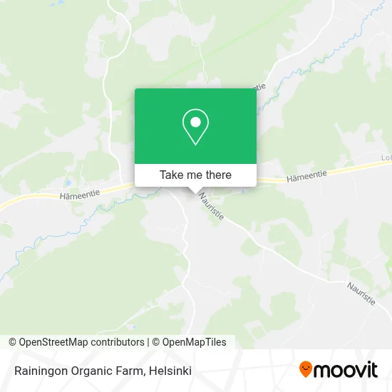 Rainingon Organic Farm map
