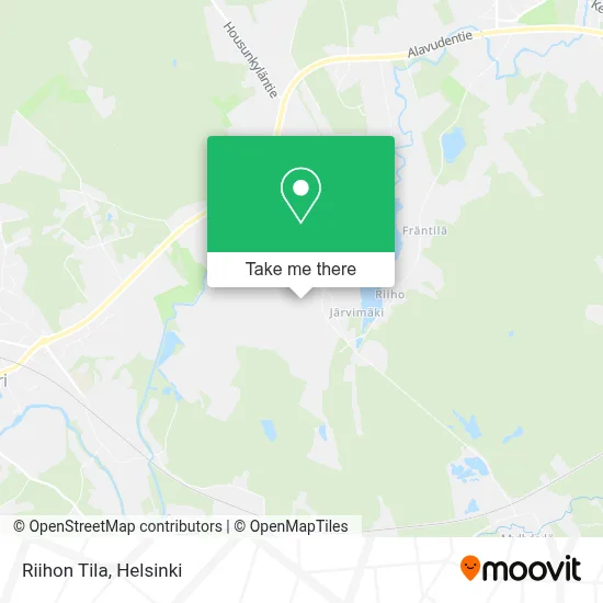 Riihon Tila map