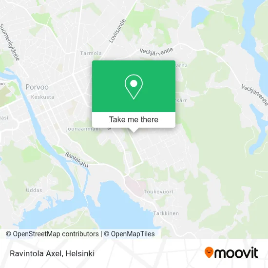 Ravintola Axel map