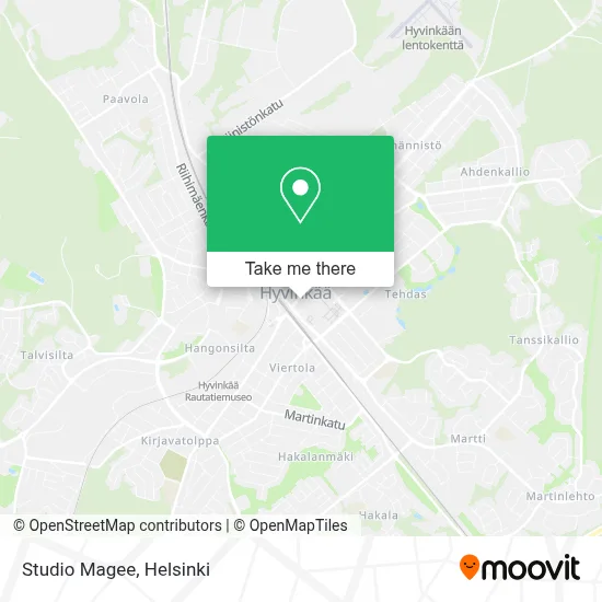 Studio Magee map