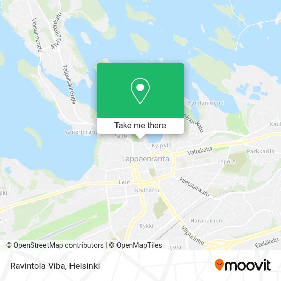 Ravintola Viba map