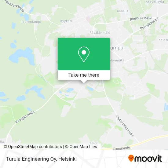 Turula Engineering Oy map