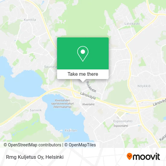 Rmg Kuljetus Oy map