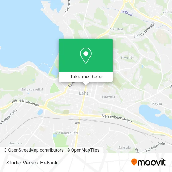 Studio Versio map