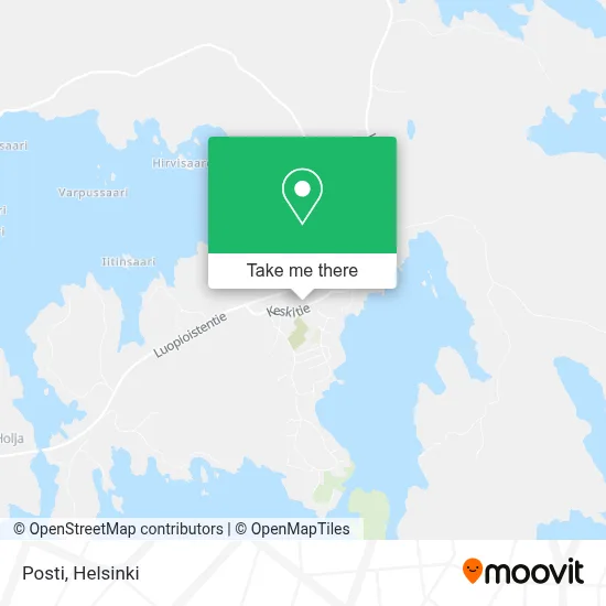 Posti map