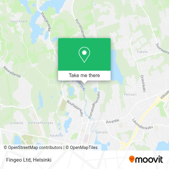 Fingeo Ltd map