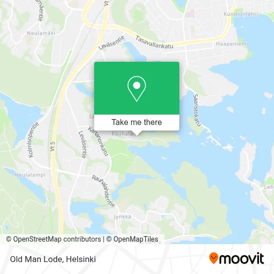 Old Man Lode map