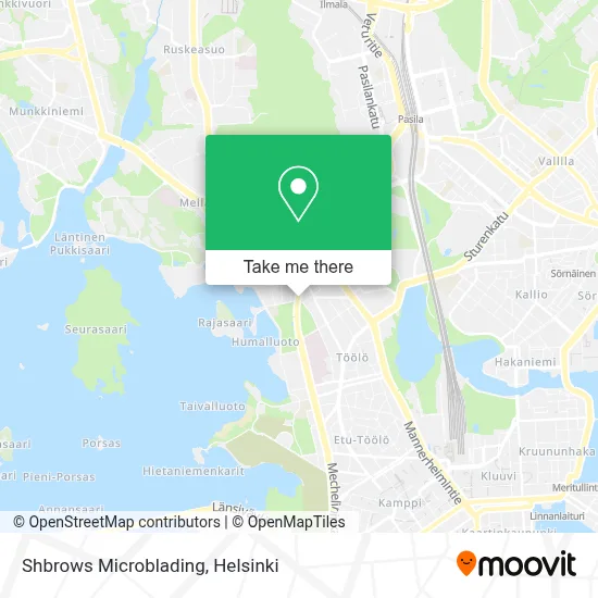 Shbrows Microblading map