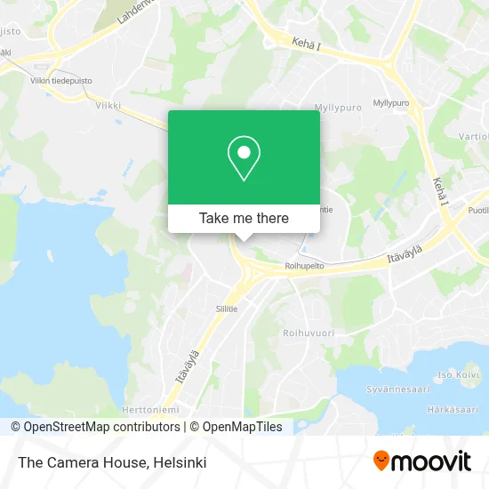 The Camera House map