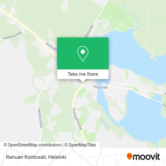 Ranuan Kuntosali map