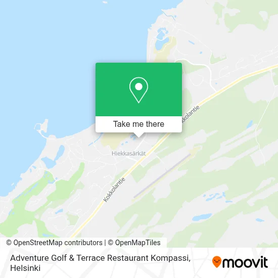 Adventure Golf & Terrace Restaurant Kompassi map