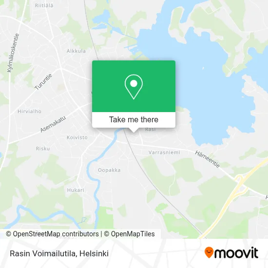 Rasin Voimailutila map