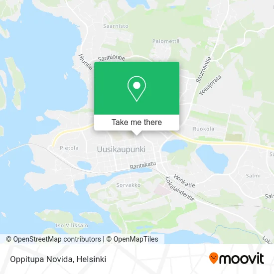 Oppitupa Novida map