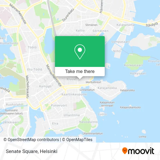 Senate Square map