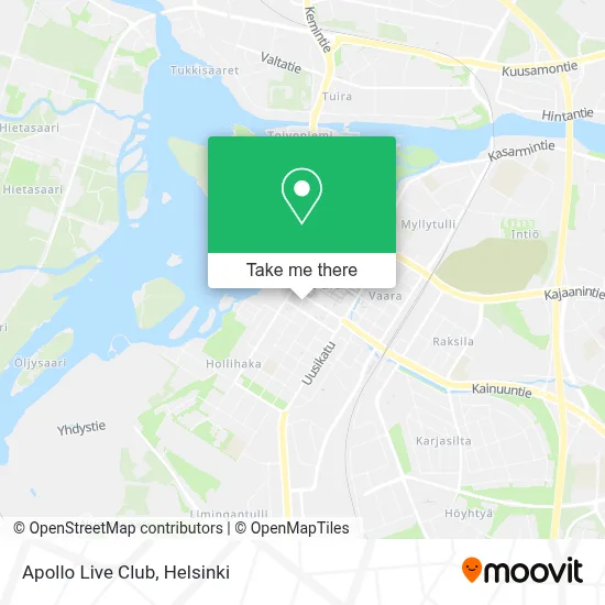 Apollo Live Club map