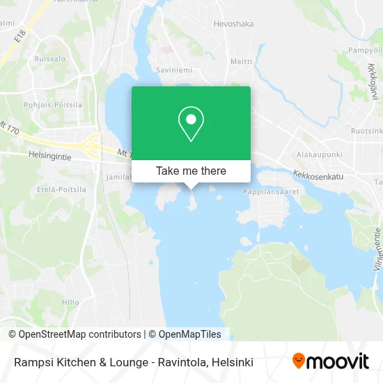 Rampsi Kitchen & Lounge - Ravintola map
