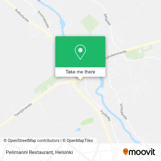 Pelimanni Restaurant map
