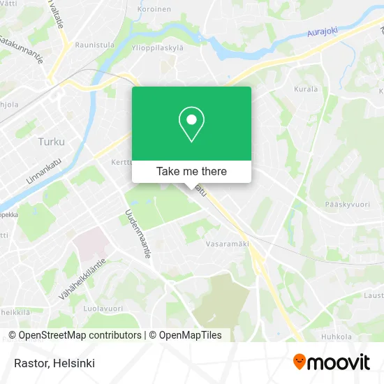 Rastor map
