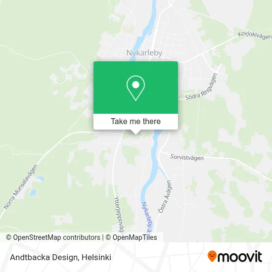 Andtbacka Design map