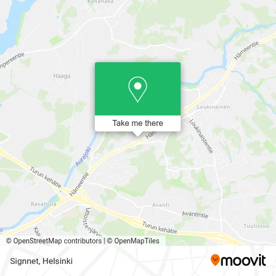 Signnet map