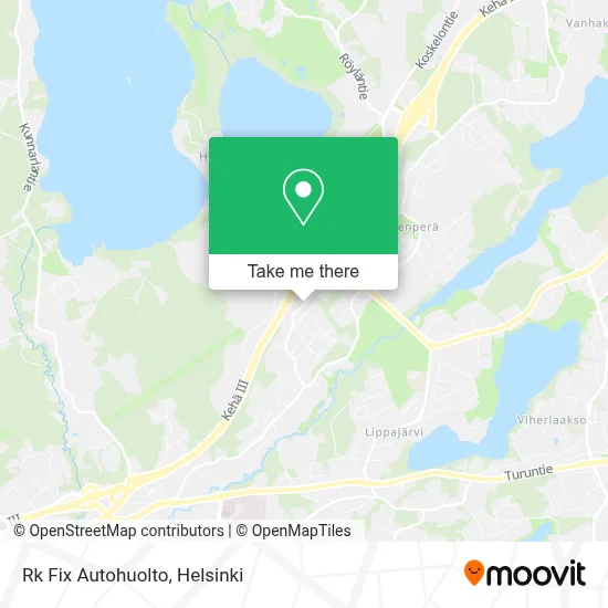 Rk Fix Autohuolto map