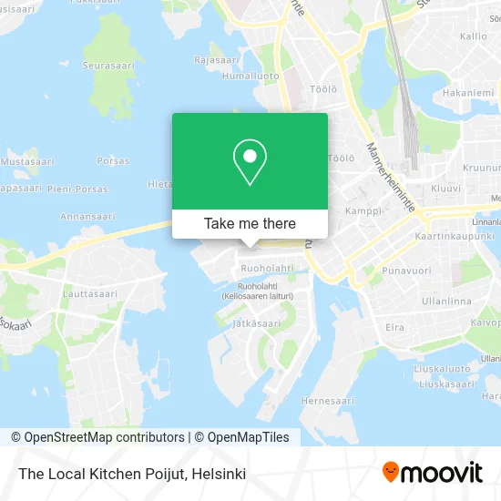 The Local Kitchen Poijut map
