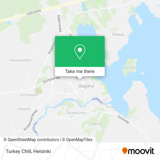 Turkey Chili map