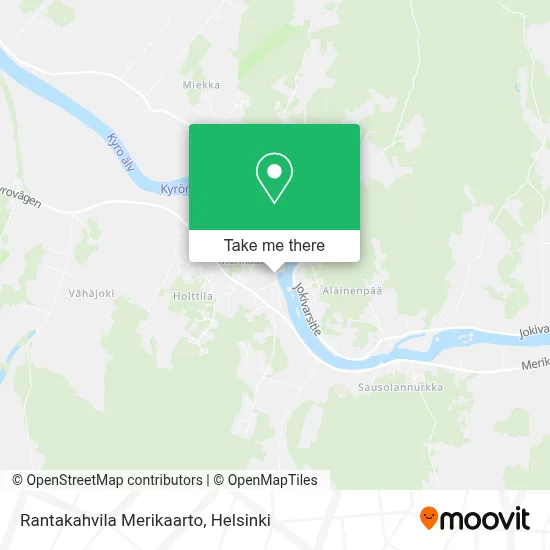 Rantakahvila Merikaarto map