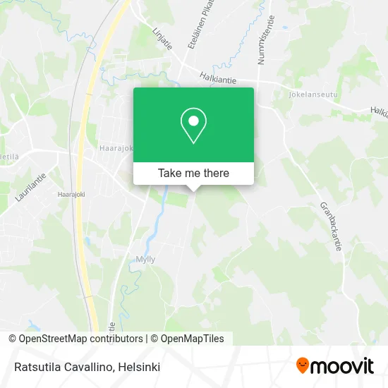 Ratsutila Cavallino map