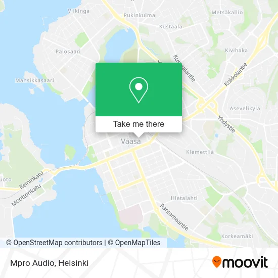 Mpro Audio map