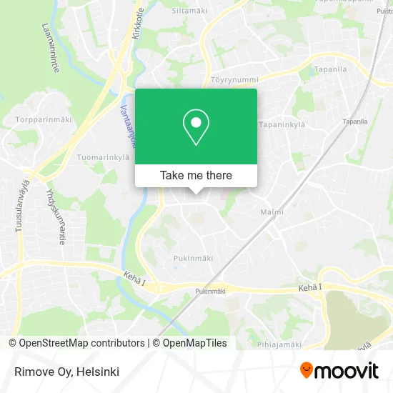 Rimove Oy map
