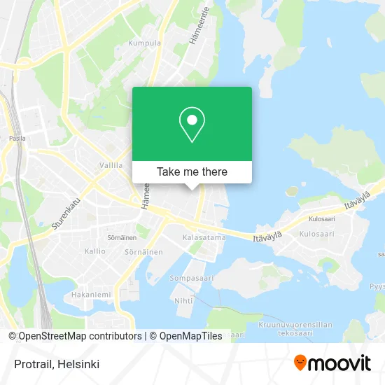 Protrail map