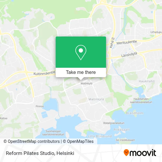 Reform Pilates Studio map
