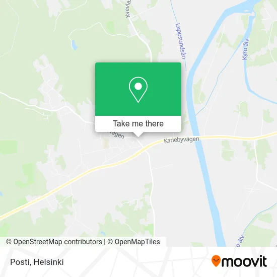 Posti map