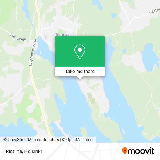 Ristiina map