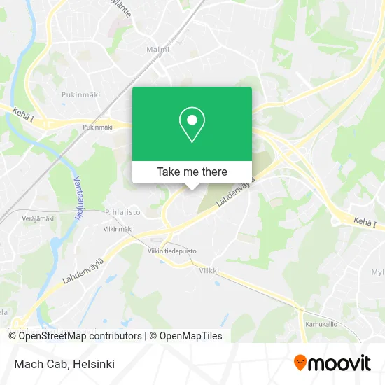 Mach Cab map