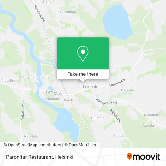 Paronitar Restaurant map