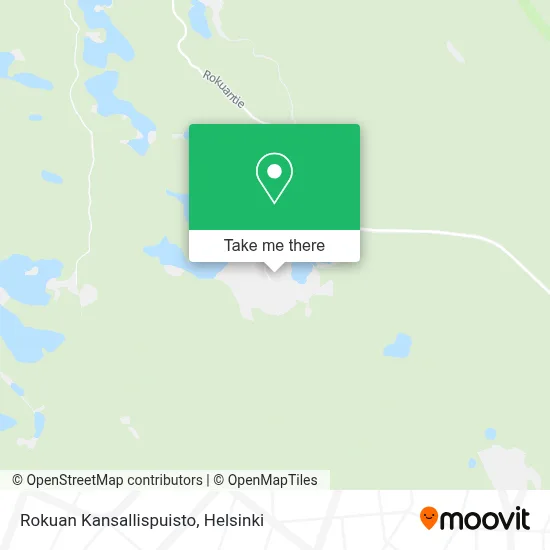 Rokuan Kansallispuisto map
