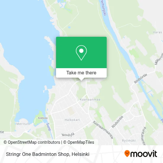 Stringr One Badminton Shop map