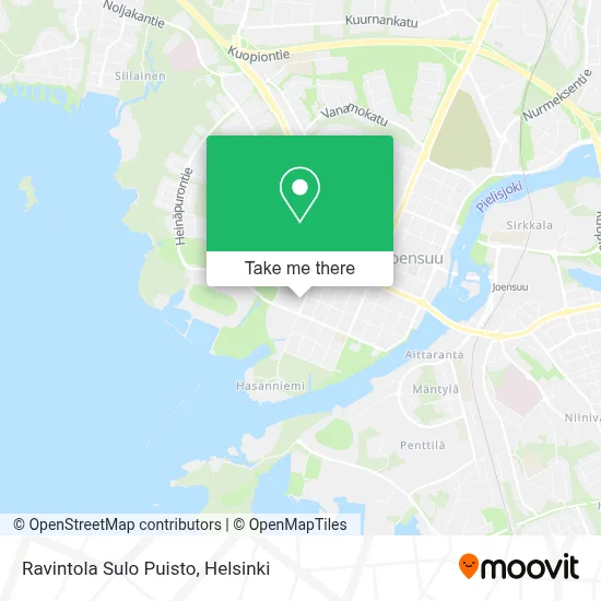 Ravintola Sulo Puisto map