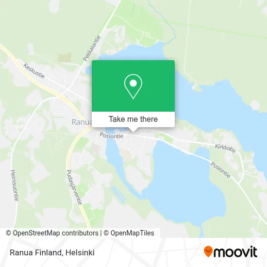 Ranua Finland map