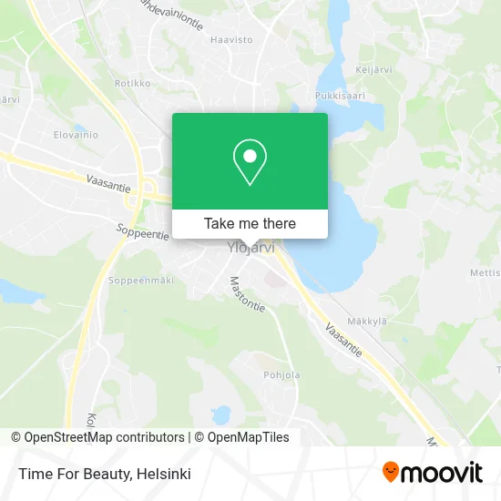 Time For Beauty map